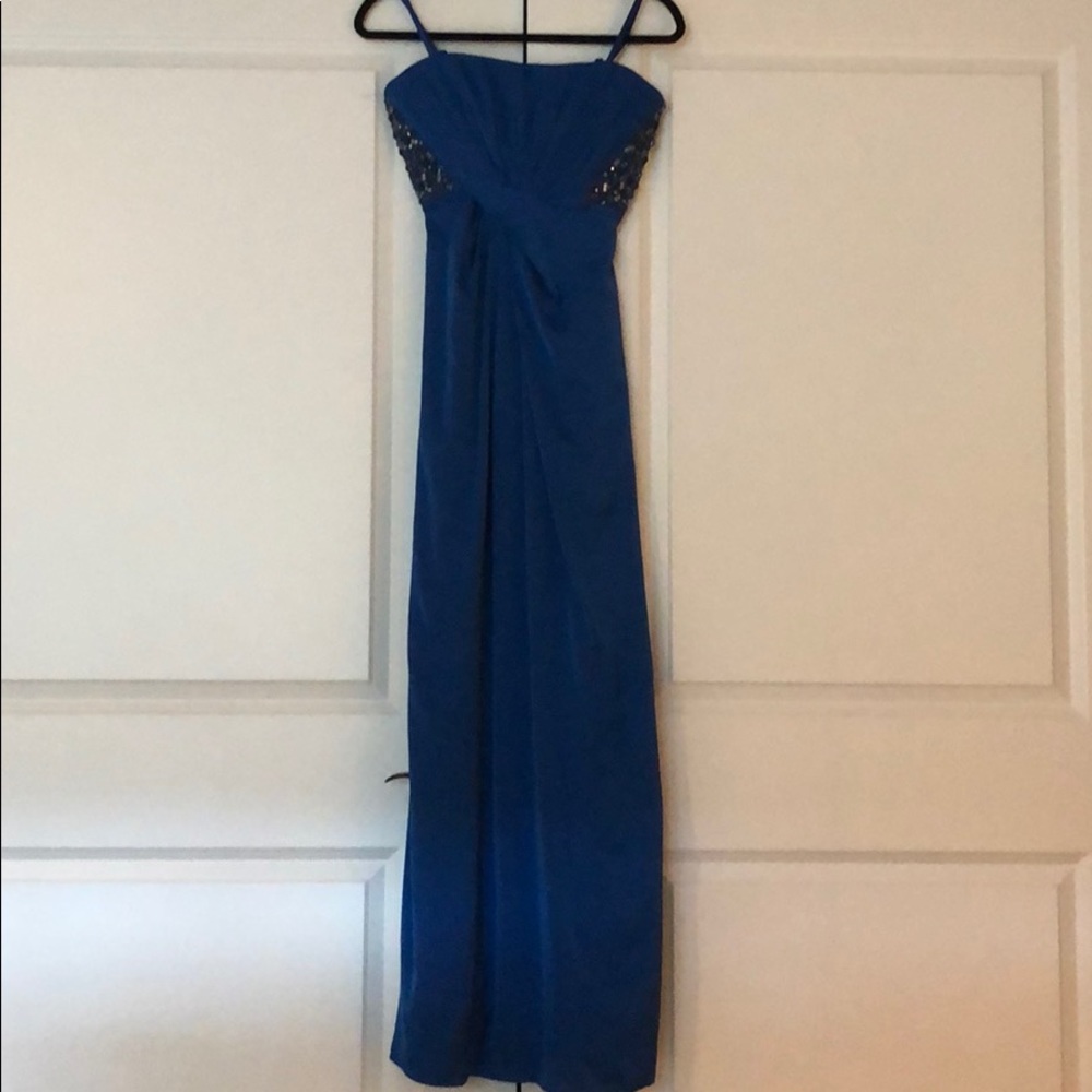Blue BCBGMaxazria  GOWN size 4